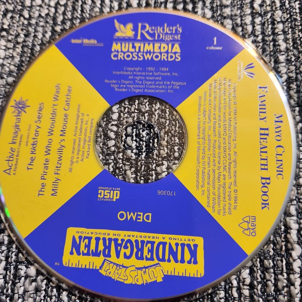 Demo Kids Toy CD Multiple Demo PC